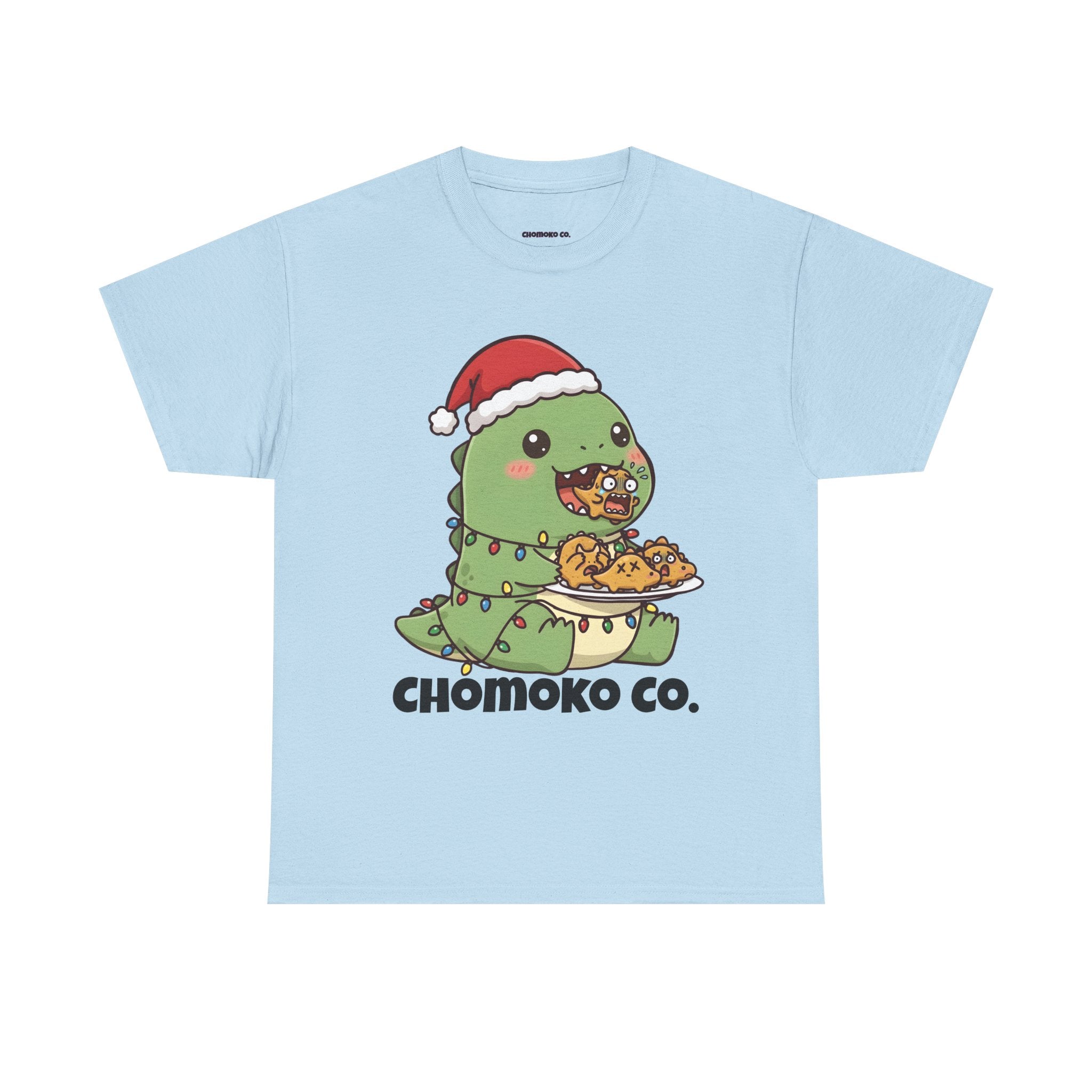 Tatsu with Christmas lights Sharing Tee | Christmas Cute Holiday Shirt