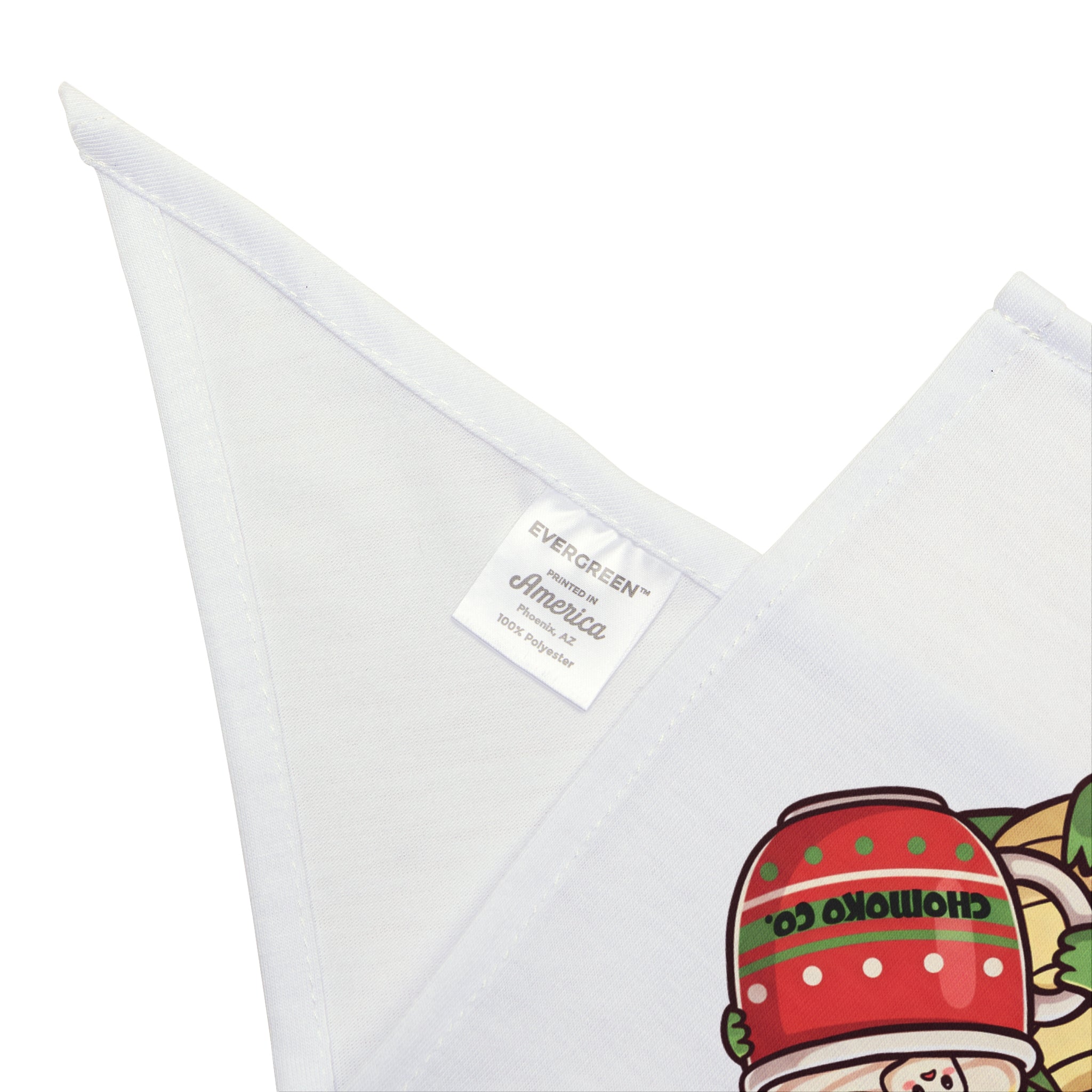 Rinzu drinking smores hot chocolate Pet Bandana