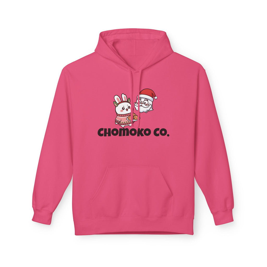 Chomoko and Santa Oji Unisex Midweight Softstyle Fleece Hoodie