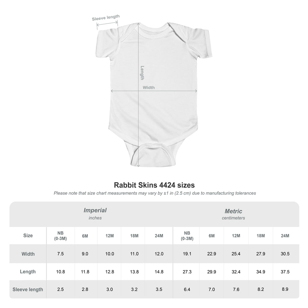 Chomoko and Santa Oji Infant Fine Jersey Bodysuit