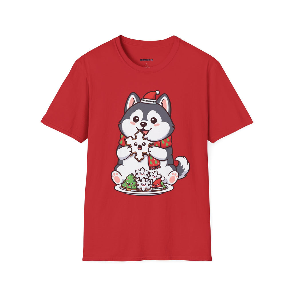 Koda eating Sugar cookies Unisex Softstyle T-Shirt