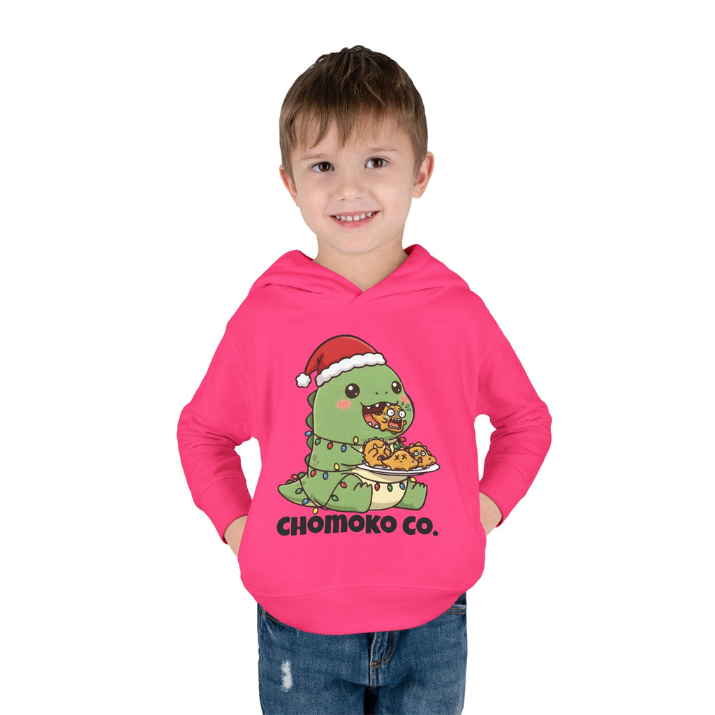 Tatsu with Christmas lights Toddler Pullover Fleece Hoodie