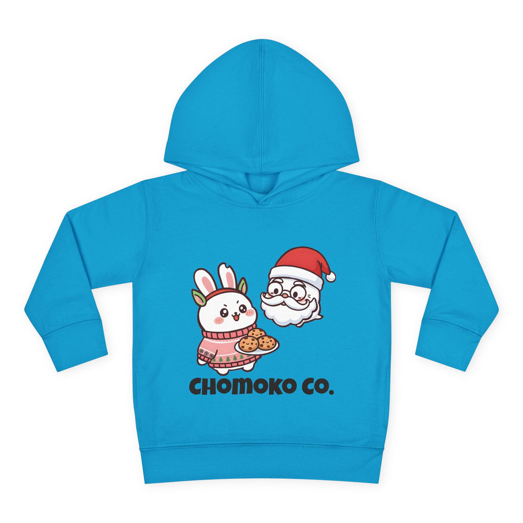 Chomoko and Santa Oji Toddler Pullover Fleece Hoodie