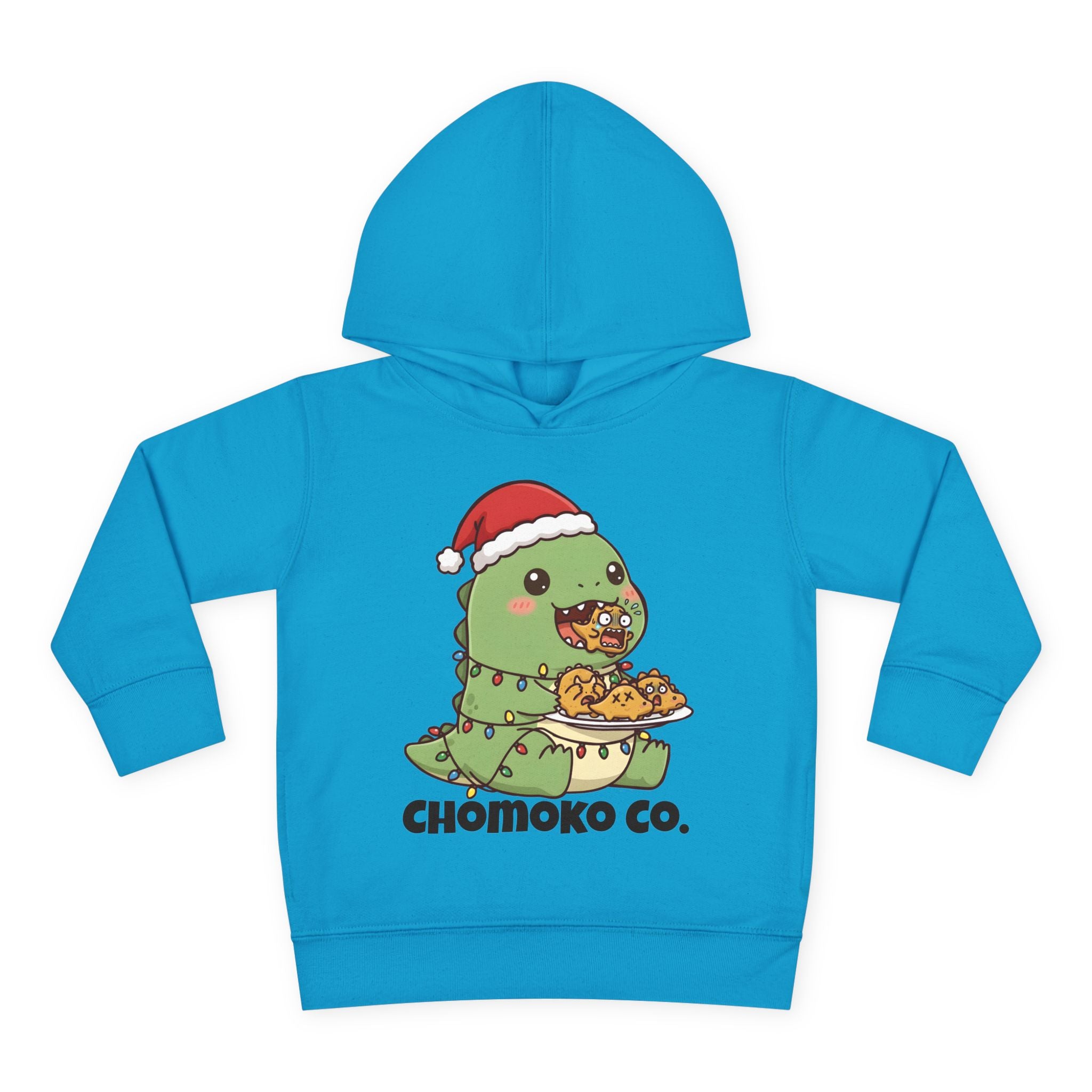 Tatsu with Christmas lights Toddler Pullover Fleece Hoodie