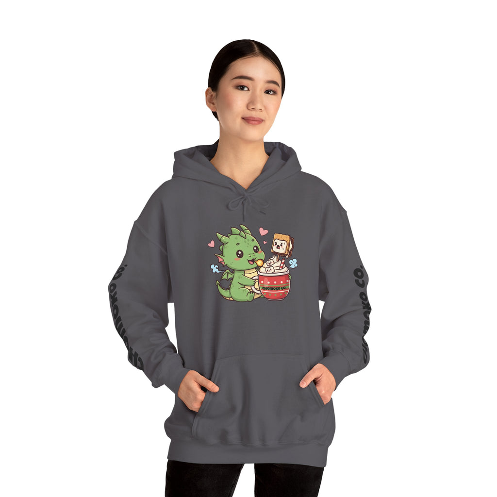 Koda eating Sugar cookies Unisex Heavy Blend™ Hooded Sweatshirt