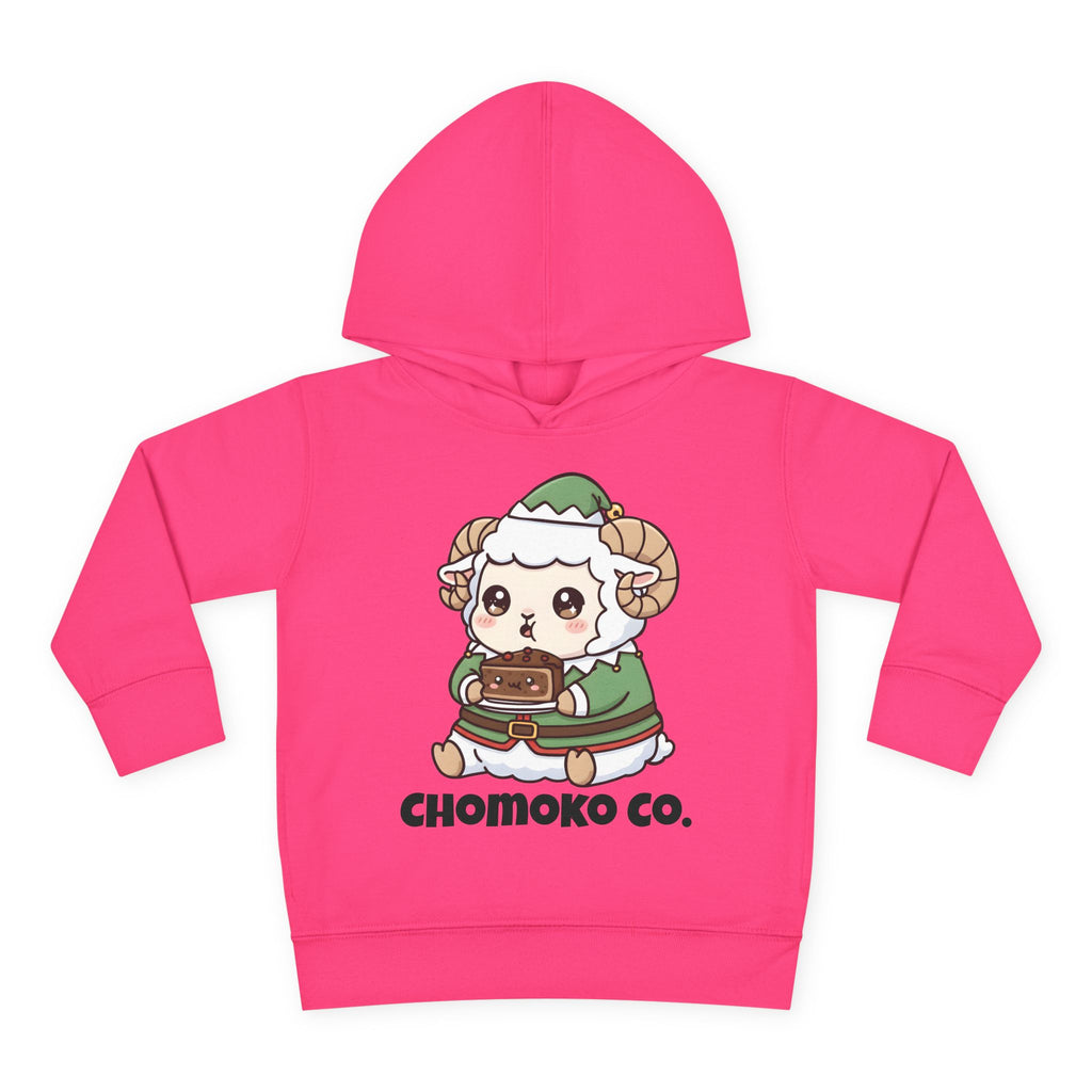 Bashi in an elf costume Toddler Pullover Fleece Hoodie