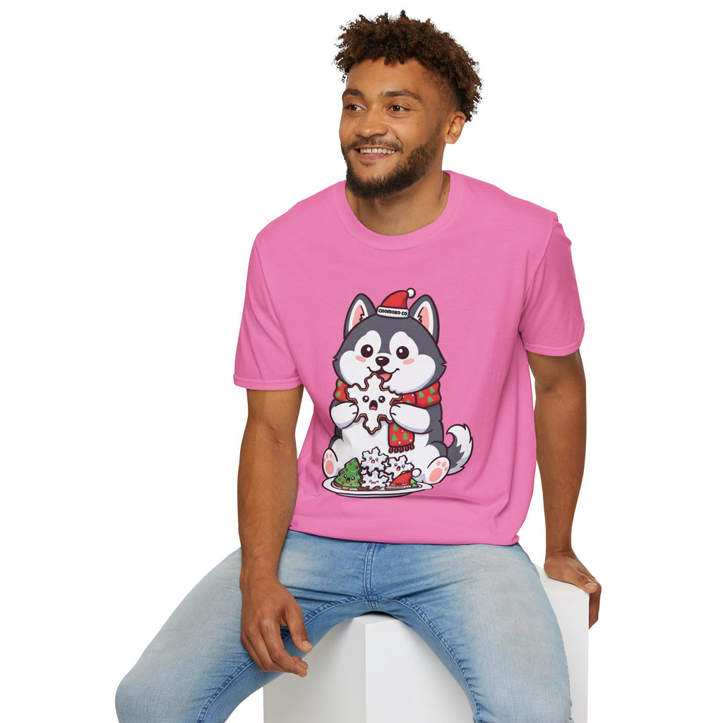 Koda eating Sugar cookies Unisex Softstyle T-Shirt