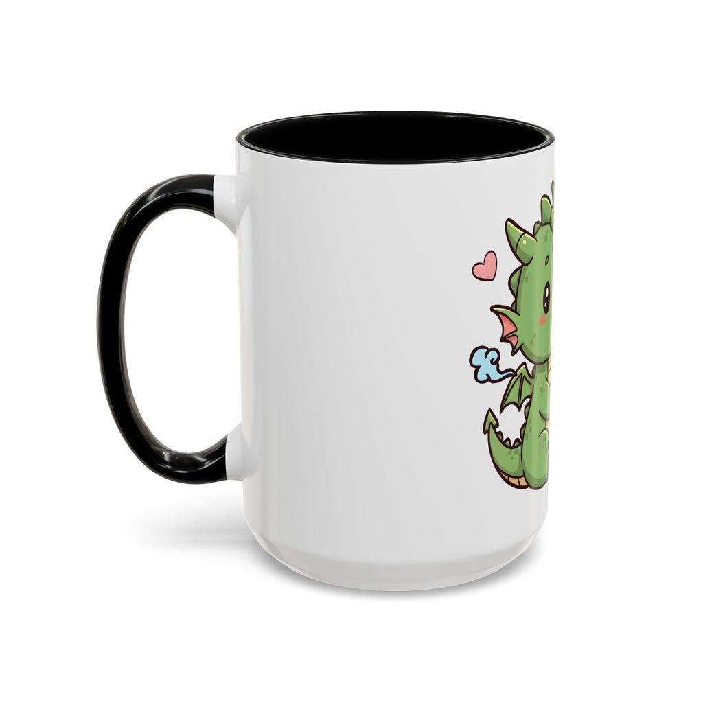 Rinzu drinking Hot chocolate Accent Coffee Mug (11, 15oz)