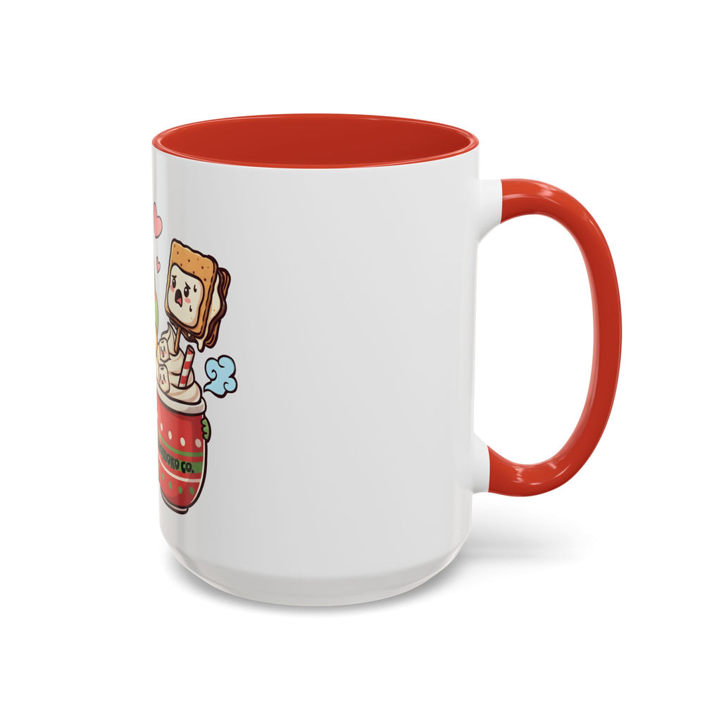 Rinzu drinking Hot chocolate Accent Coffee Mug (11, 15oz)